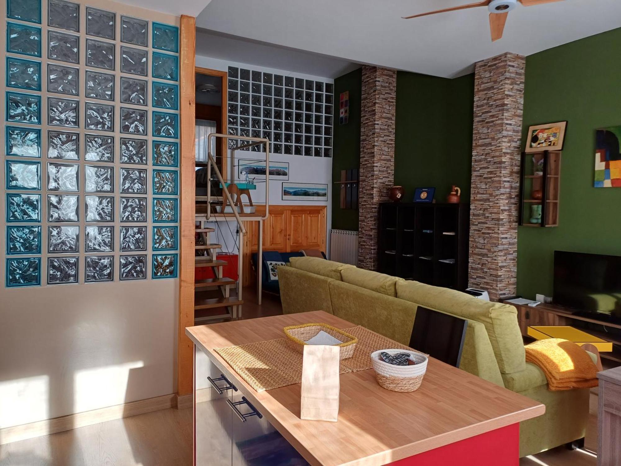 Apartamento Puerta del Pirineo Sabiñánigo Esterno foto